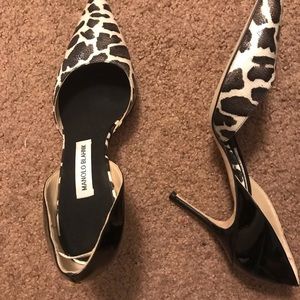 Black and White Manolos